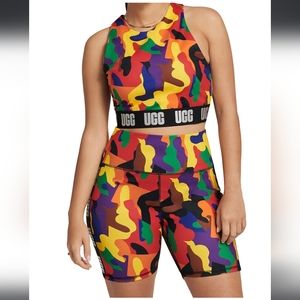 UGG Wilimina Pride Logo Sports Bra NWT